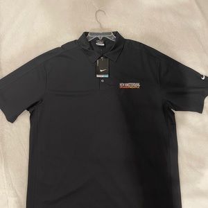 Nike golf polo shirt NewAmsterdam Orangepineapple dri-fit